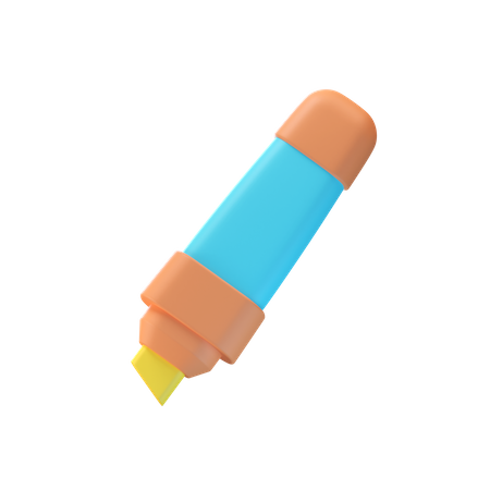 Highlighter  3D Icon
