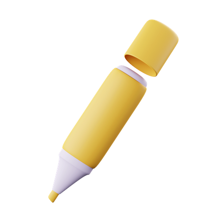 Highlighter  3D Icon