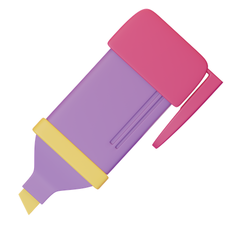 Highlighter  3D Icon