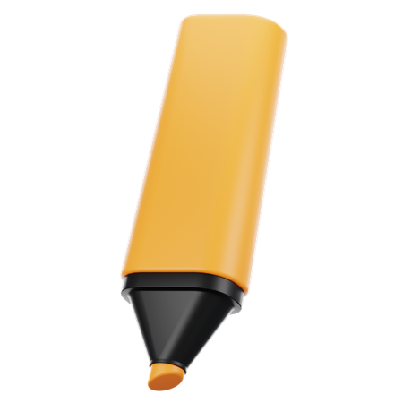 Highlighter Pen  3D Icon