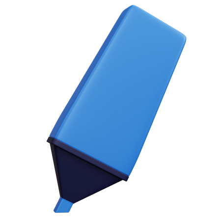 Highlighter Pen  3D Icon