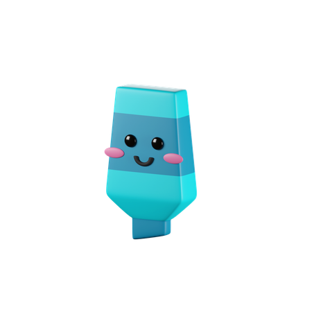Highlighter Pen  3D Icon