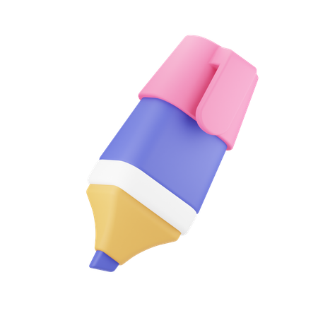 Highliter  3D Icon