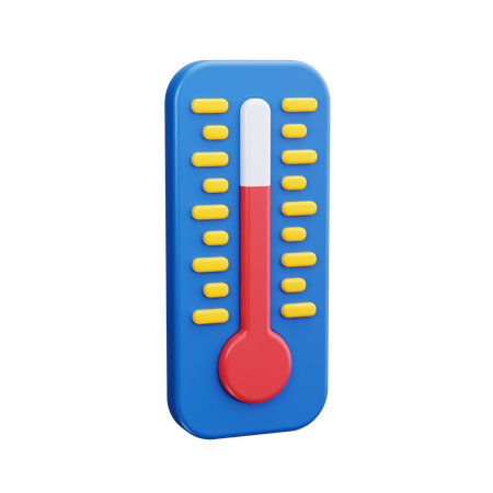 Hight Temperature  3D Icon