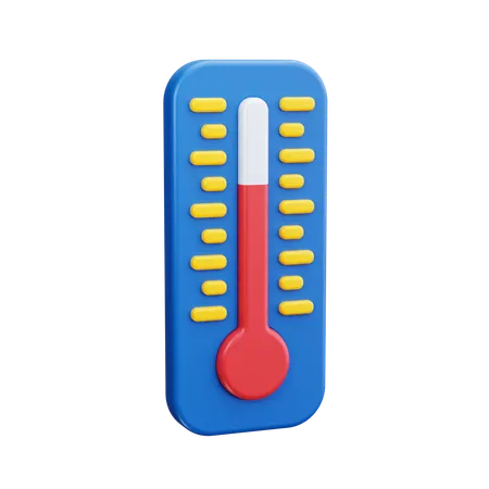 Hight Temperature  3D Icon