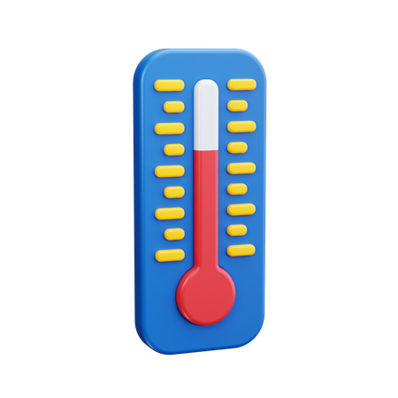 Hight Temperature  3D Icon