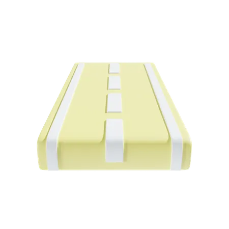 Highway For Travel 3 D Illustration 3D Icon