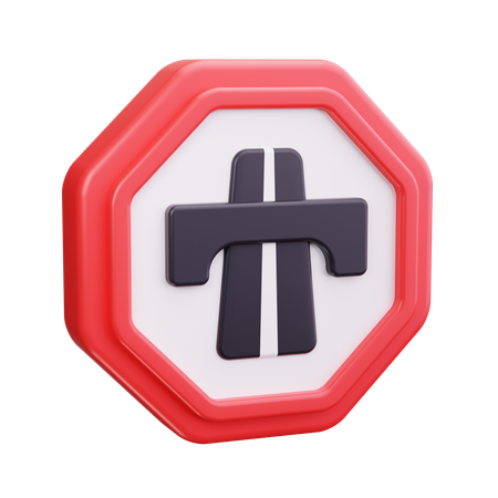 Highway  3D Icon