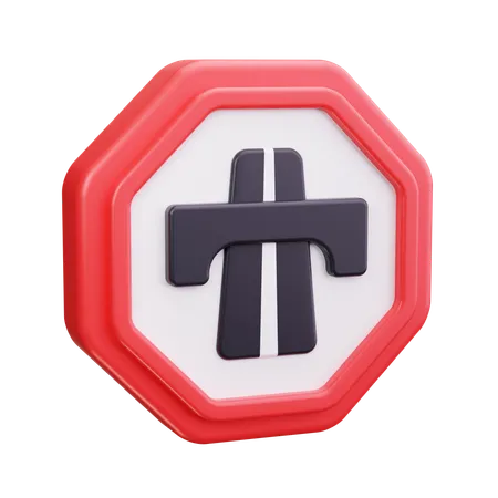 Highway  3D Icon