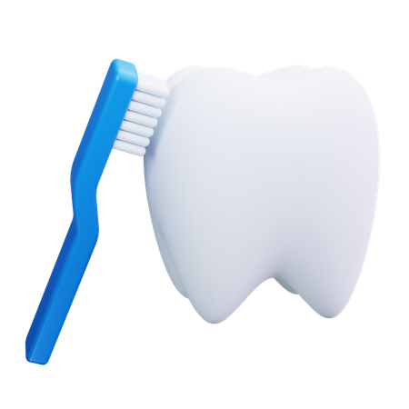 Higiene dental  3D Icon