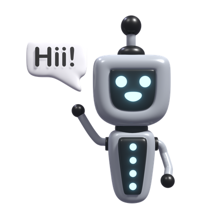 Hii Robot  3D Icon