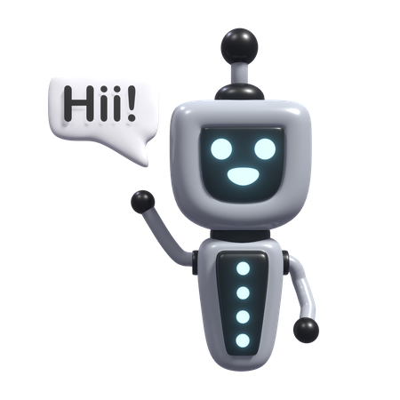 Hii Robot  3D Icon