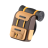 hiking backpack 3d logo