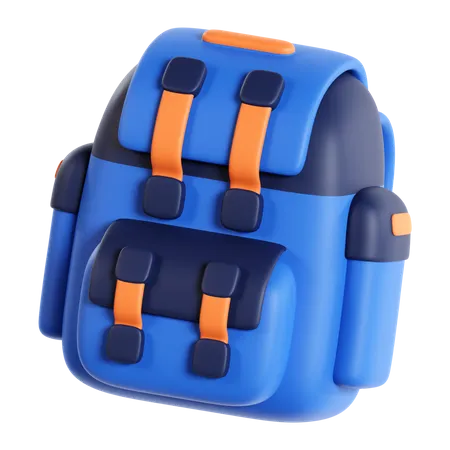 Hiking Backpack  3D Icon