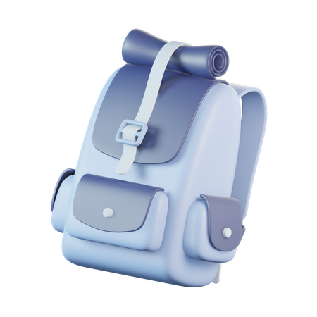 Hiking Bag  3D Icon