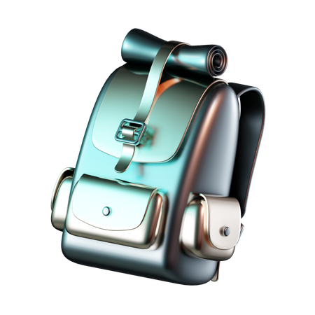 Hiking Bag  3D Icon