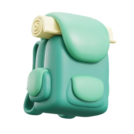 Hiking Bags  3D Icon