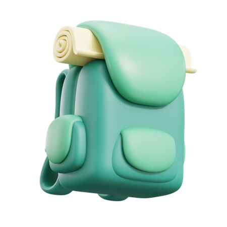 Hiking Bags  3D Icon