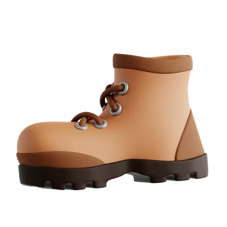 Hiking Boot  3D Icon