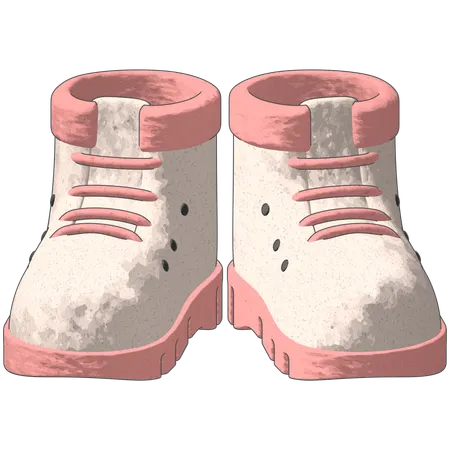 Hiking Boot  3D Icon