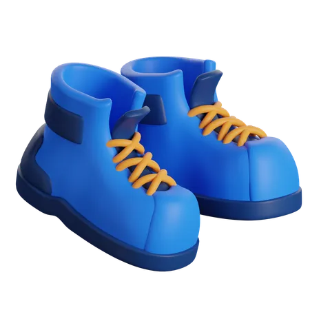 Hiking Boots  3D Icon