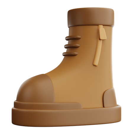 Hiking Boots  3D Icon