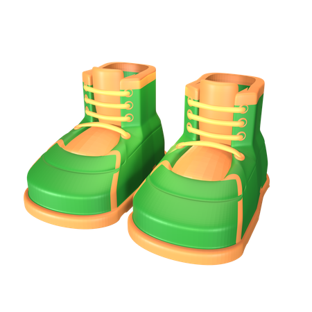 Hiking Boots  3D Icon