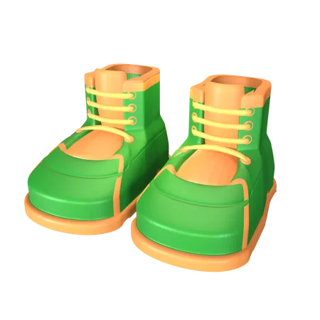 Hiking Boots  3D Icon