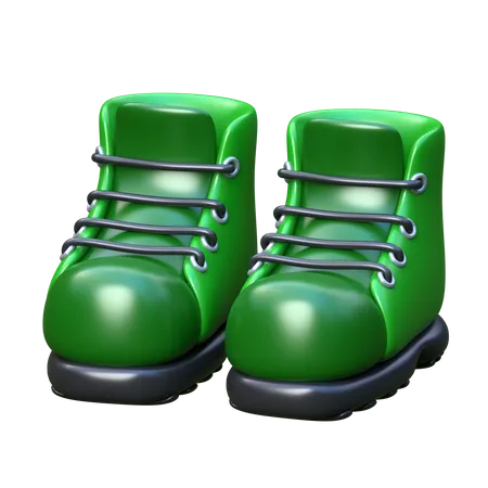 Hiking Boots  3D Icon