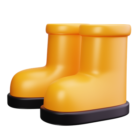 Hiking Boots  3D Icon