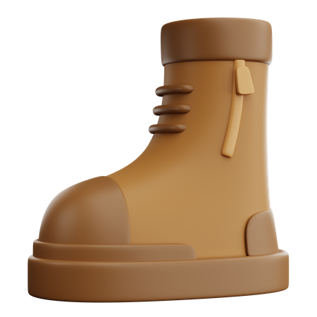Hiking Boots  3D Icon