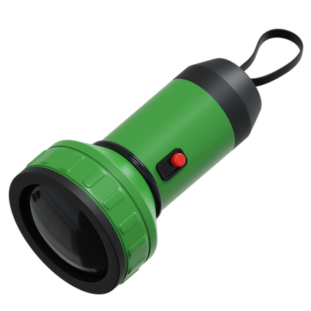 Hiking Flashlight  3D Icon