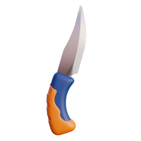 Hiking knife  3D Icon