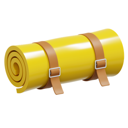 Hiking Mattress  3D Icon