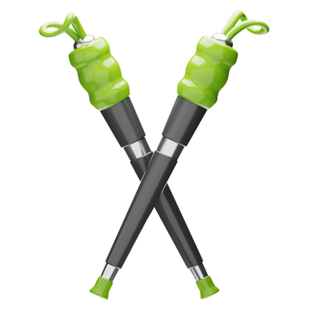 Hiking Pole  3D Icon
