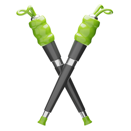 Hiking Pole  3D Icon