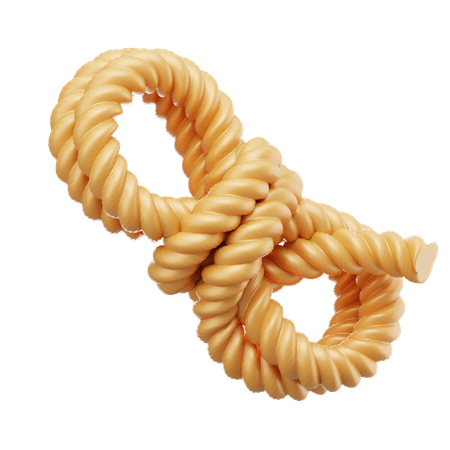 Hiking rope  3D Icon