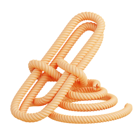 Hiking Rope  3D Icon