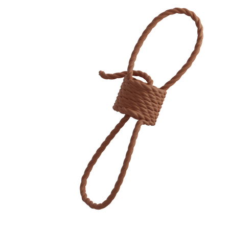 Hiking Rope  3D Icon