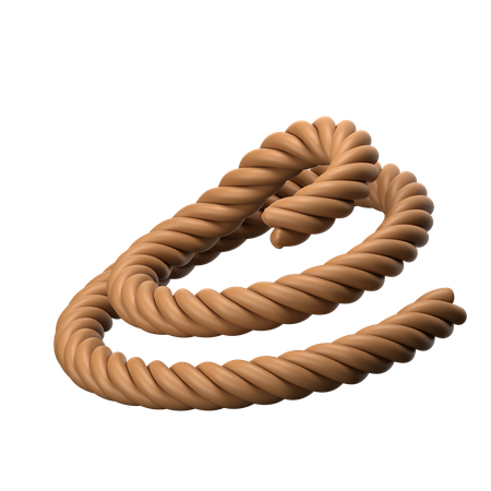 Hiking Rope  3D Icon