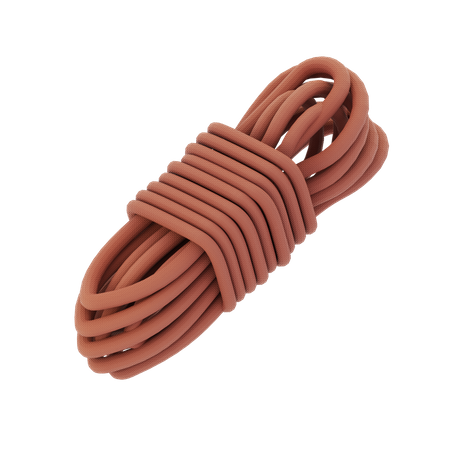 Hiking Rope 3D Icon