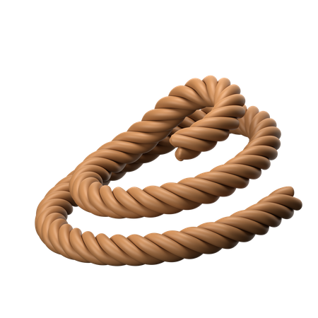 Hiking Rope 3D Icon