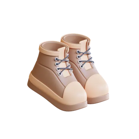 Hiking Shoes  3D Icon