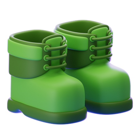 HIKING SHOES  3D Icon
