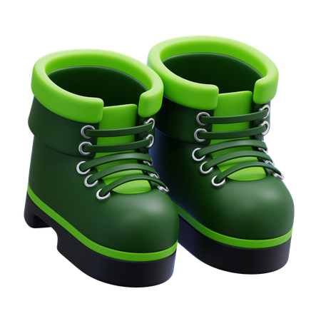 HIKING SHOES  3D Icon