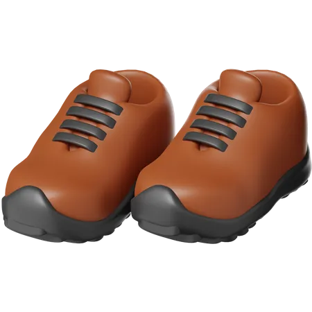 Hiking Shoes  3D Icon