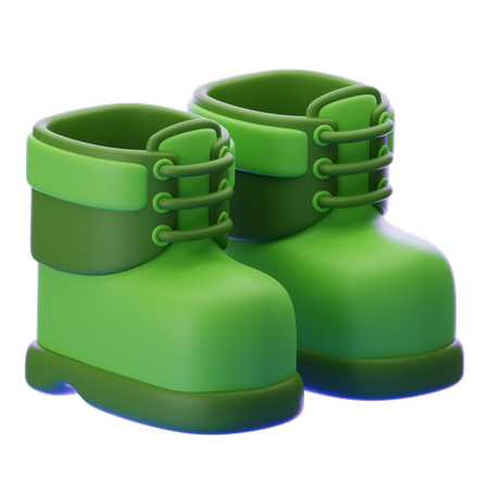 HIKING SHOES  3D Icon