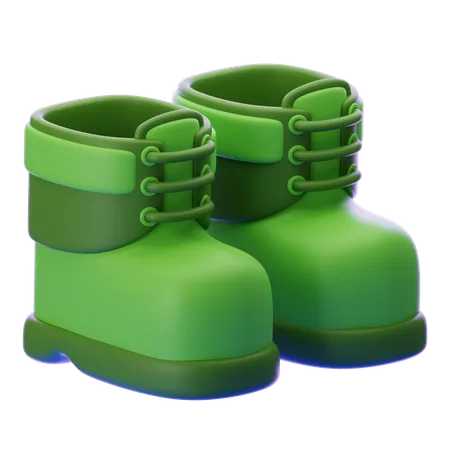 HIKING SHOES  3D Icon