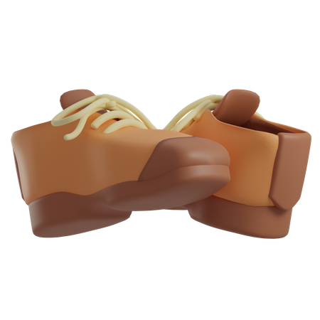 Hiking Shoes  3D Icon