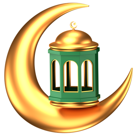 Hilal Lantern  3D Icon